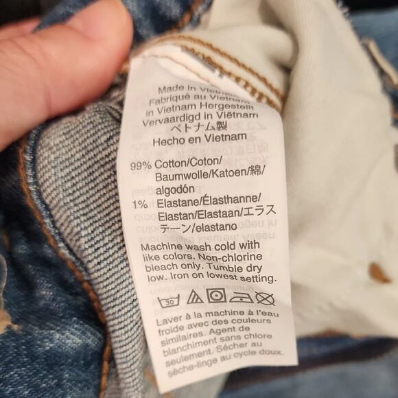 Madewell High-Rise Slim Boyjean in Lavern Wash - Picture 6 of 13